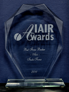 Giải thưởng IAIR 2011 - Nhà môi giới tốt nhất Châu Á